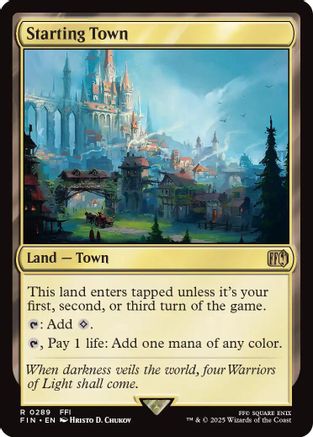 Starting Town (FIN-289) (Foil)