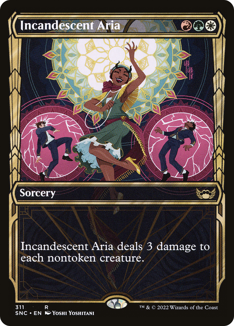 Incandescent Aria (SNC-311) (Showcase) (Foil)