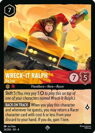 Wreck-It Ralph - Big Lug (8-023) (Cold Foil)