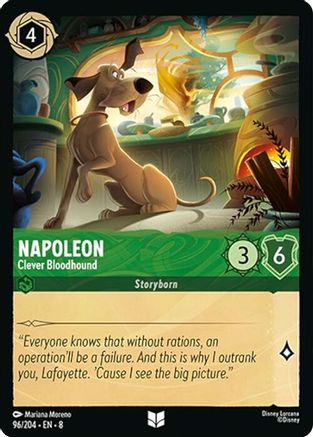 Napoleon - Clever Bloodhound (8-096) (Cold Foil)