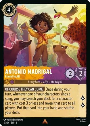Antonio Madrigal - Friend to All (8-057)