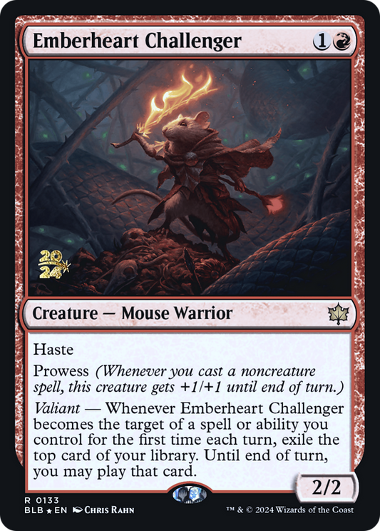 Emberheart Challenger (PRE-133S) (Foil)
