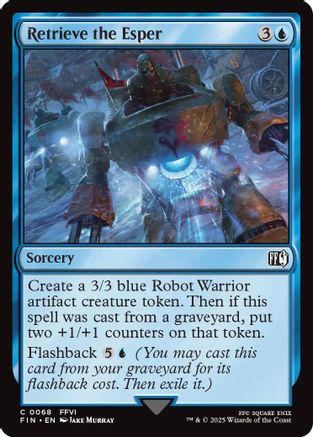 Retrieve the Esper (FIN-068) (Foil)