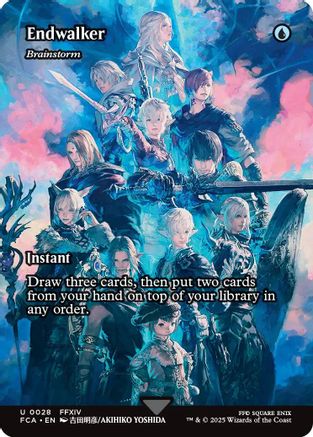 Endwalker / Brainstorm (FCA-028) (Borderless) (Foil)