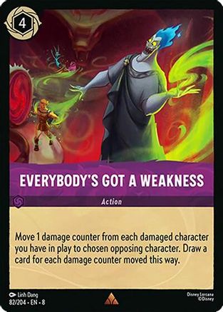 Everybody's Got A Weakness (8-082) (Cold Foil)