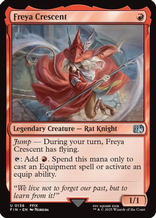 Freya Crescent (FIN-138) (Foil)