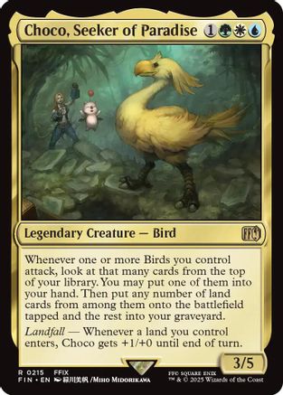 Choco, Seeker of Paradise (FIN-215) (Foil)