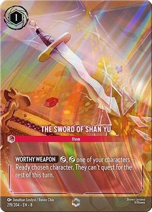 The Sword of Shan Yu (Enchanted) (8-219) (Holofoil)