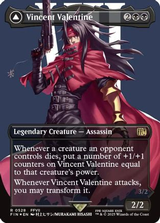 Vincent Valentine // Galian Beast (FIN-528) (Borderless) (Surge Foil)
