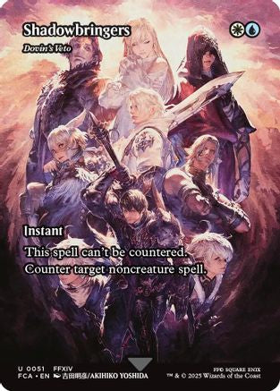 Shadowbringers / Dovin's Veto (FCA-051) (Borderless) (Foil)
