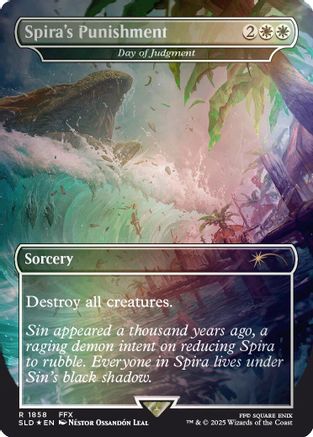 Spira's Punishment - Day of Judgement (Rainbow Foil) (SLD-1858)