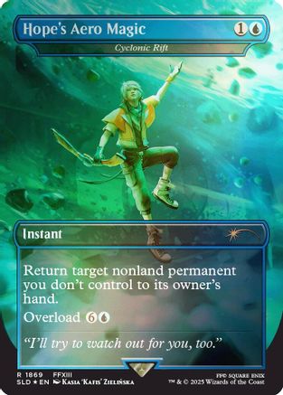Hope's Aero Magic - Cyclonic Rift (Rainbow Foil) (SLD-1869)