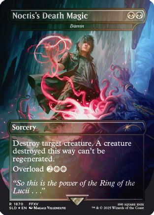 Noctis's Death Magic - Damn (Rainbow Foil) (SLD-1870)