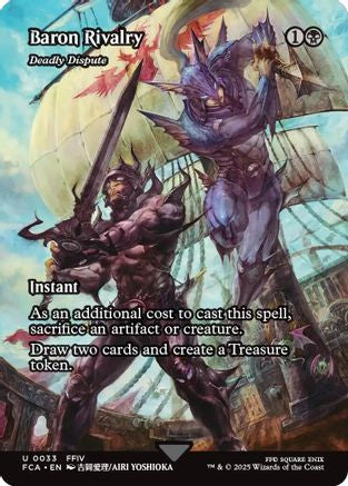 Baron Rivalry / Deadly Dispute (FCA-033) (Borderless) (Foil)