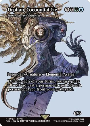 Orphan, Cocoon fal'Cie / Muldrotha, the Gravetide (FCA-057) (Borderless) (Foil)
