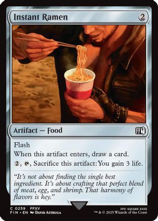 Instant Ramen (FIN-259) (Foil)