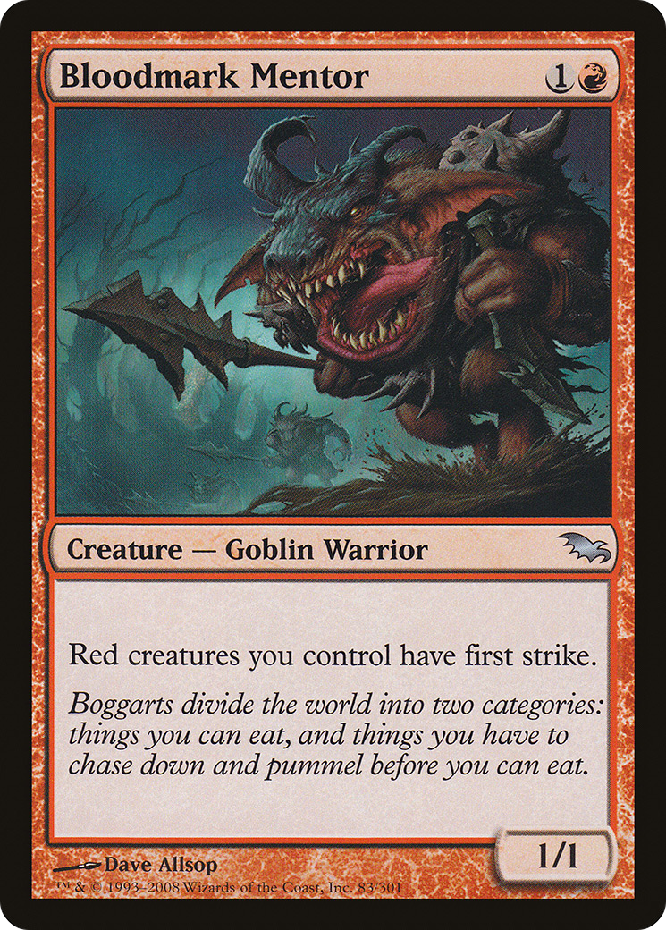 Bloodmark Mentor (SHM-083) (Foil)