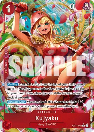 Kujyaku (Alternate Art) (OP11-004) (Foil)