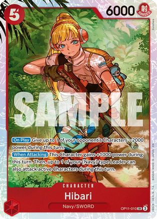 Hibari (OP11-010) (Foil)