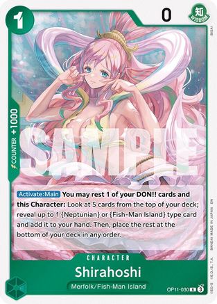 Shirahoshi (030) (OP11-030) (Foil)