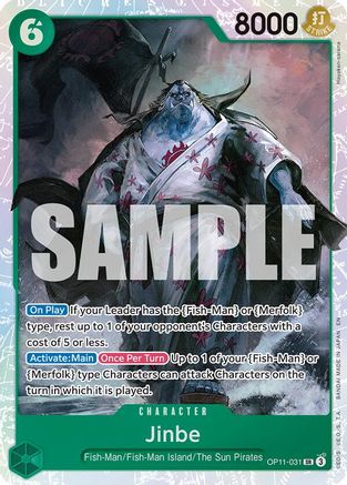 Jinbe (031) (OP11-031) (Foil)