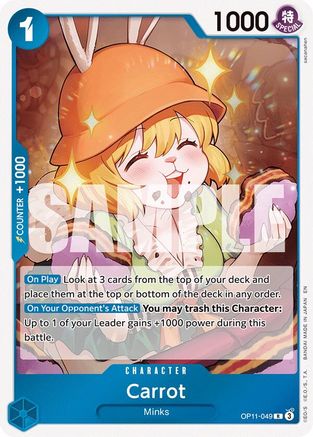 Carrot (OP11-049) (Foil)
