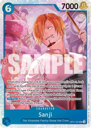 Sanji (OP11-051) (Foil)