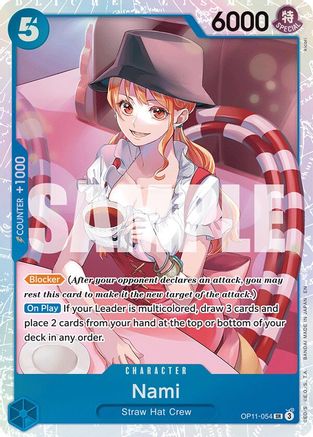 Nami (054) (OP11-054) (Foil)