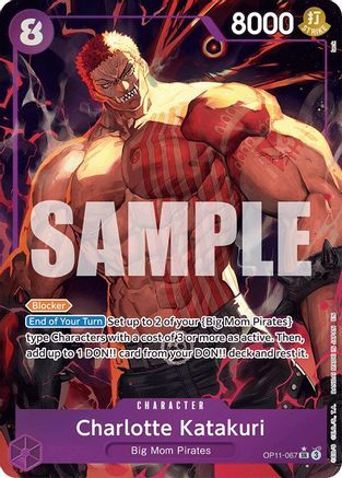 Charlotte Katakuri (067) (Alternate Art) (OP11-067) (Foil)