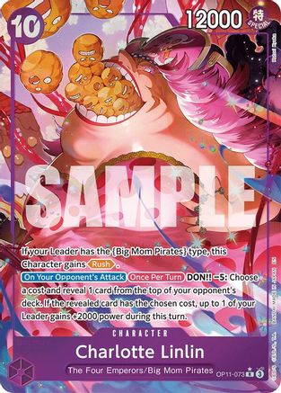 Charlotte Linlin (Alternate Art) (OP11-073) (Foil)
