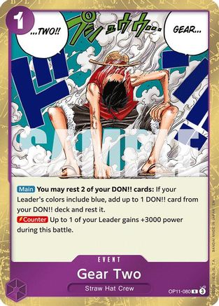 Gear Two (OP11-080) (Foil)