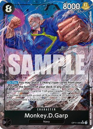 Monkey.D.Garp (Alternate Art) (OP11-095) (Foil)