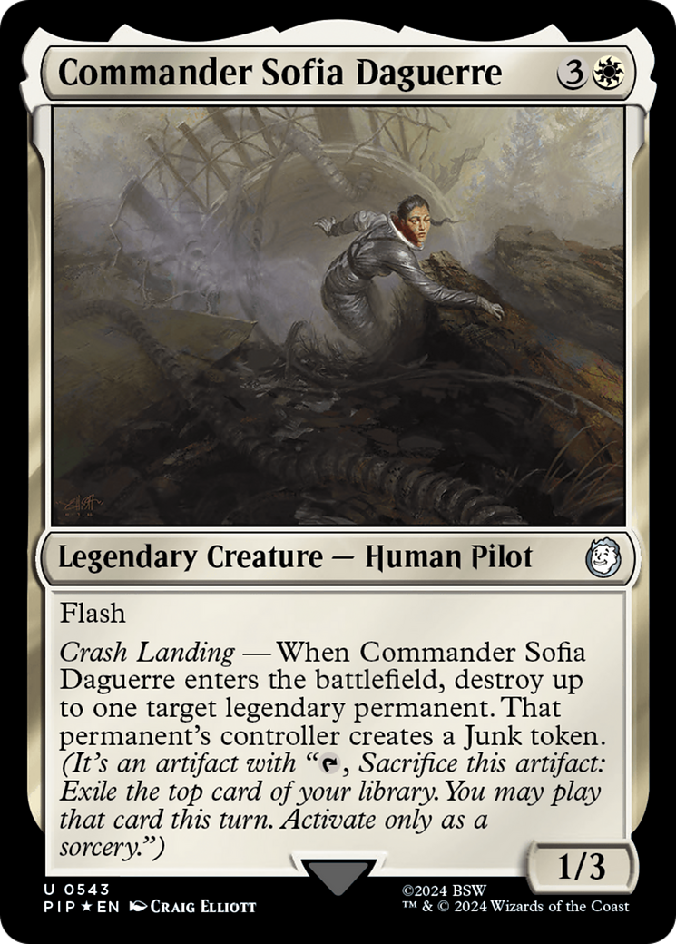 Commander Sofia Daguerre (PIP-543) (Surge Foil)