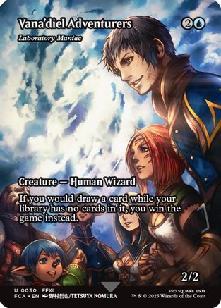 Vana'diel Adventurers / Laboratory Maniac (FCA-030) (Borderless) (Foil)
