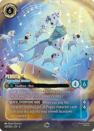 Perdita - Determined Mother (Enchanted) (8-207) (Holofoil)