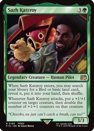Sazh Katzroy (FIN-199) (Foil)