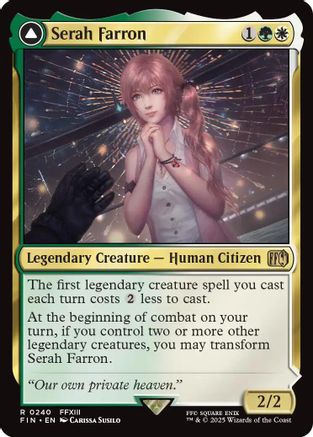 Serah Farron // Crystallized Serah (FIN-240)