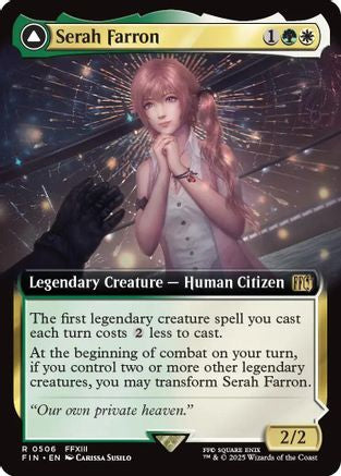 Serah Farron // Crystallized Serah (FIN-506) (Extended Art) (Foil)