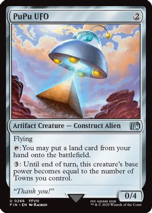 PuPu UFO (FIN-266) (Foil)