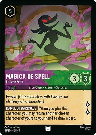 Magica De Spell - Shadow Form (8-066) (Cold Foil)