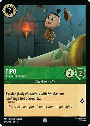 Tipo - Junior Chipmunk (8-089) (Cold Foil)
