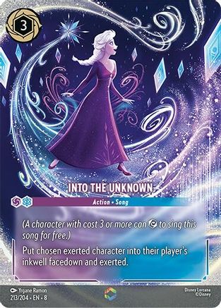 Into the Unknown - Enchanted (8-213) (Holofoil)