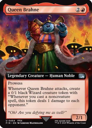 Queen Brahne (FIN-464) (Extended Art) (Foil)