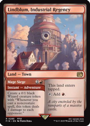 Lindblum, Industrial Regency // Mage Siege (FIN-285)