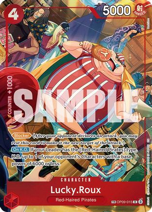 Lucky.Roux (TR) (OP09-015) (Foil)