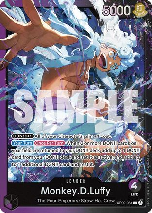 Monkey.D.Luffy (OP09-061) (OP09-061) (Foil)