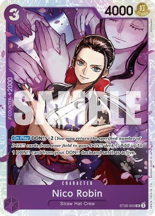 Nico Robin (ST26-003) (Foil)