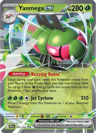 Yanmega ex (DRI-003) (Holofoil)