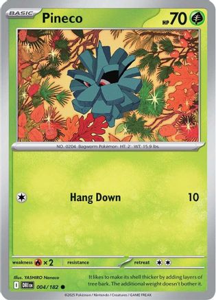 Pineco (DRI-004) (Reverse Holofoil)