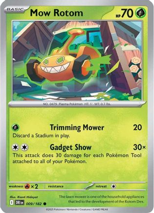 Mow Rotom (DRI-009) (Reverse Holofoil)